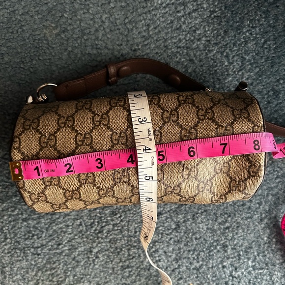 Brown Monogram Shoulder Bag - Picture 9 of 9